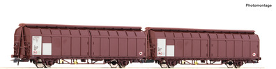 Zestaw 2 wagonów krytych Himrrs 29 PKP Cargo Roco 6600096