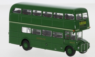 Autobus piętrowy AEC Routemaster Green Line 721 (BREKINA 61101)