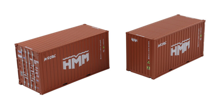 Zestaw 2 kontenerów 20‘ HMM Igra 98010018 (1)