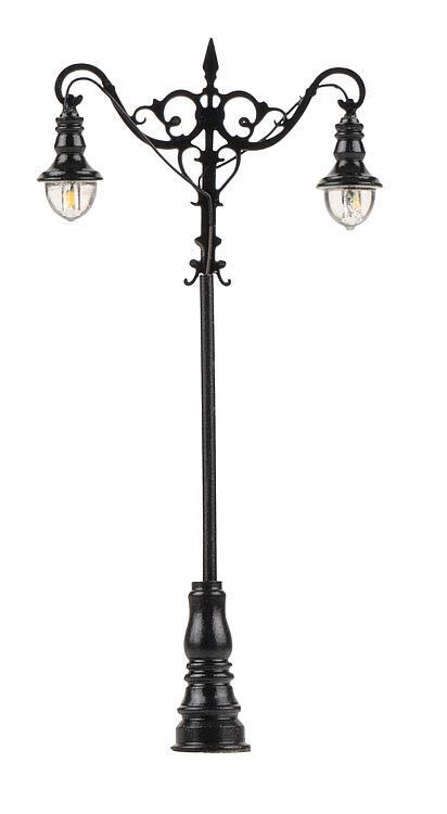Lampa zdobiona podwójna Faller 180206 (1)