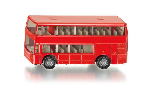 Mały autobus piętrowy czerwony SIKU 1321 (1)