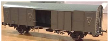 Zestaw 2 wagonów krytych Gbs PKP (IVa) Exact Train 23030 (1)