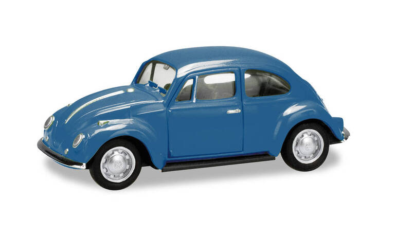 VW KÄFER Garbus Brylantowy niebieski HERPA 022361-008 (1)